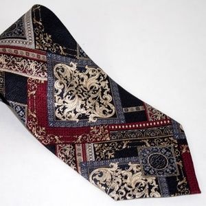 Dani Moda Maschile Men's 100% Silk Necktie,